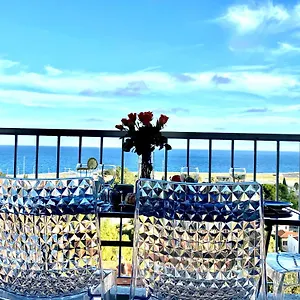 Panoramic Sea View - Air-conditioning - Balcony - Tramway - 2 Bedrooms - Wifi - Fully Equipped Kitchen Appartement Nice